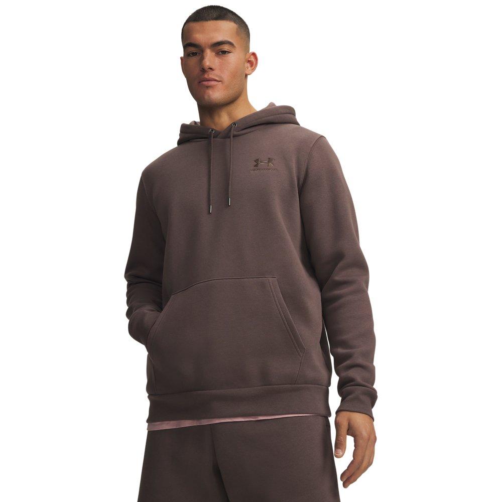 Under Armour Men's Icon Fleece Hoodie - Brown - BROWN